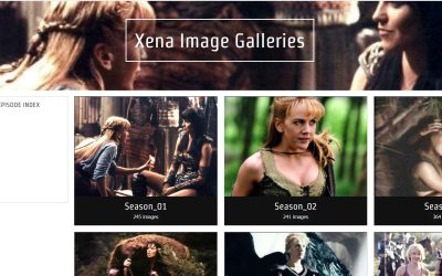 Xena Episode Stills Galleries Redesigned