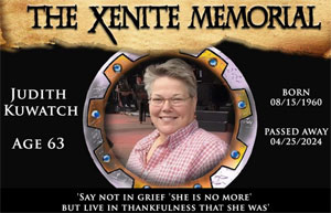 Xenite Memorial Update: