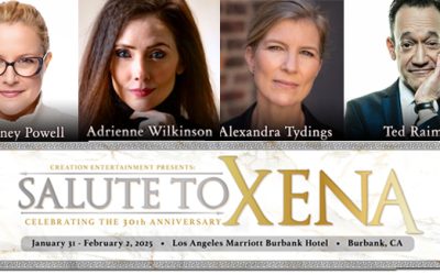 2025 Salute to Xena Con Update – Adrienne, Alex and Ted Added To Guest List