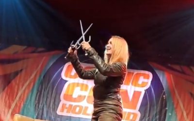New Video: Renee twirling Sais at Cons!