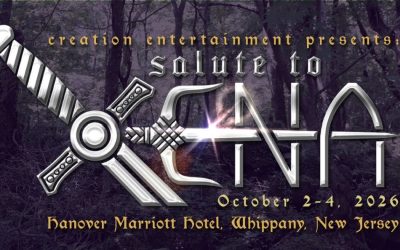 Creation Entainment Update on Salute to Xena Con For October 2026!